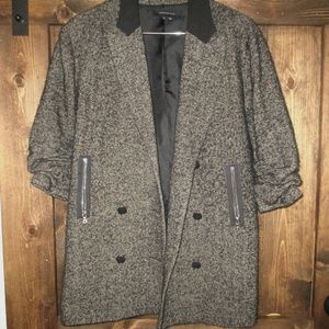 Alexander Wang Oversized Double Breasted Jacket